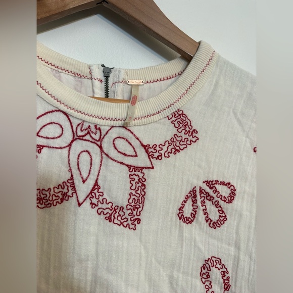 FREE PEOPLE  Picking Petals Mini Dress - Picture 7 of 8